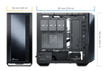 Seasonic Syncro Q704 Aluminum Case with Syncro DGC-650 650W 80 Plus Gold PSU & Connect Module RED DOT AWARD WINNER 2021