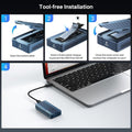 ACASIS TBU405PRO USB4 NVMe M.2 SSD Enclosure 40Gbps 2280 w/ Cooling Fan