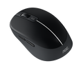 AOC MS360B/LA Wireless Mouse 2.4G + Bluetooth Dual Mode 6-Key DPI1600 Black