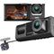 BDI C309 3-Camera 1080P Front & 720P Inside 2 Inch Screen + 480P Back Dash Cam