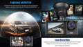 BDI C309 3-Camera 1080P Front & 720P Inside 2 Inch Screen + 480P Back Dash Cam