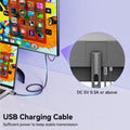 BENFEI 000419GY 8K DisplayPort V1.4 to HDMI V2.1 Aluminum Shell, Nylon Braided Cable 1.8M
