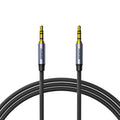 BENFEI 000427GY-2M 3.5mm TRRS Male to Male Audio Cable, 4-Pole Stereo Mic Aux Cable, Nylon Braided Headphone Jack Cord