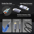BENFEI 000450GY-100F 8K HDMI 2.1 Fiber Optic Cable 100ft 48Gbps 4K240Hz CL3 eARC HDR