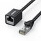 BENFEI 435BK-1M RJ45 Extension Male/Female Patch cords Cat6 1000Mbps 1M