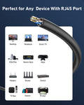 BENFEI 000701BK-305M CAT6 UTP 1000Mbps Waterproof Ethernet Cable 1000FT for Outdoor 305M (Unshielded)