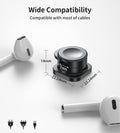 CHOETECH MCC001-WH 6 Pack Professional grade Magnetic Lock Cord Holder Clips White