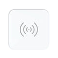 CHOETECH T511-S 10W/7.5W Fast Wireless Charger Pad (White)