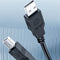 HP DHC-PT100-3M USB-A to USB-B v2.0 cable 3M Black