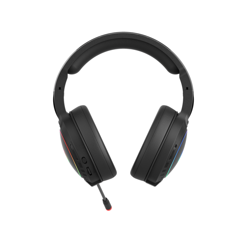 HP DHE-8006 Wired USB 7.1 Surround Sound Gaming Headset RGB LED for PC / Laptop-USB