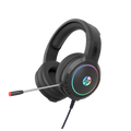 HP DHE-8006 Wired USB 7.1 Surround Sound Gaming Headset RGB LED for PC / Laptop-USB