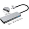 INTACT 9822T USB-C 7-in-1 Multifunction Adapter HDMI/USB3.0*1/USB2.0*2/SD/TF/USB-C PD