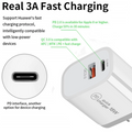 BDI 25W PD Quick Charger AU plug with USB and Type C Port  SDC-25WACB -2pack
