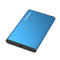 Simplecom SE221 Aluminium 2.5'' SATA HDD/SSD to USB 3.1 Enclosure Blue