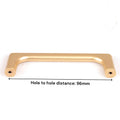Gold Zinc Kitchen Cabinet Handles Drawer Bar Handle Pull 96mm