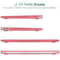 MacBook Air 13 Inch Case 2020 2019 2018, A1932, A2179, A2337 Shell Case Keyboard Cover Pink