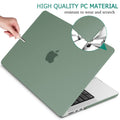 Suitable for  MacBook Pro 14 Max Inch Case 2023 2022 2021 M2 A2779 M1 A2442 Hardshell Case Keyboard Cover Midnight Green