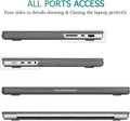 Suitable for  MacBook Pro 14 Max Inch Case 2023 2022 2021 M2 A2779 M1 A2442 Hardshell Case Keyboard Cover Grey