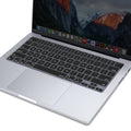 Keyboard Cover Skin For MacBook Air Pro 13 13.6 14 15.3 16 A2442 A2779 A2485 A2780 A2681 A2941 M1 M2 2021 to 2023 Black