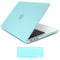 Suitable for  2023 2022 MacBook Air 13 inch case M2 Model A2681 Hard Shell Case Keyboard Cover Turquoise