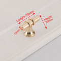 Luxury Design Kitchen Cabinet Handles Drawer Bar Handle Pull Gold T Bar