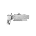8 Pack 304 Stainless Steel Cabinet Hinges 100 Degree Soft Closing half Overlay Door Hinge Nickel Plated Finish