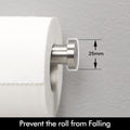 Toilet Paper Holder Bathroom Paper Roll Holder Roll Holder brushed Silver Wall Mount 304