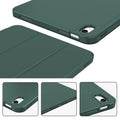 iPad 10th Case 10.9 Inch 2022 with Pencil Holder, Smart iPad Clear Case with Soft TPU Auto Wake Sleep Dark Green