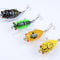 4x Popper Poppers 5cm Fishing Lure Lures Surface Tackle Fresh Saltwater