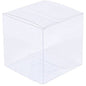 10 Pack of 10cm Square Cube PVC Box -  Product Showcase Clear Plastic Shop Display Storage Packaging Box