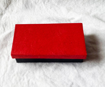 2 Red Lotus Floating Candles in Red Black Gift Box Set Birthday Xmas Valentine Mothers Day Gift Present