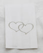 100 Pack Wedding Cake Bags Greaseproof Wax Paper Slice Take Home Favour Large Silver Heart