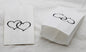 200 Pack Wedding Cake Bags Greaseproof Wax Paper Slice Take Home Favour Large Heart