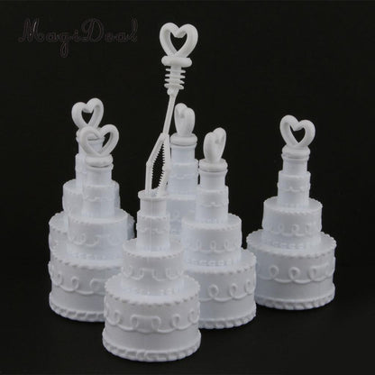 50 Pack Mini Wedding Cake Bubble Bottles send off wedding favors custom party favors