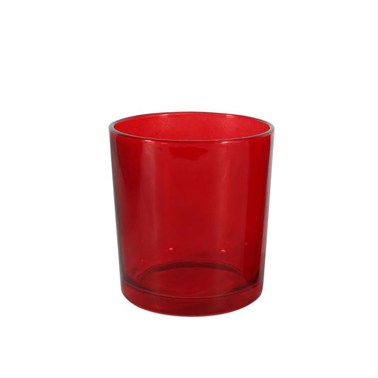 20 Pack Red Glass Votive Tealight Candle Holders House Party Centerpiece Xmas Wedding Decor Glass Candlestick Party Decorations Bridal Valentines Event