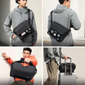 ULANZI BP11 8L Camera Sling Bag with Tripod Holder for Men Women, Lightweight Splash-proof DSLR/Mirrorless Anti-Theft Crossbody Bag for Travel Hiking Photography Customizable Front Pocket Camera Bag