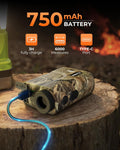 Ultra Long Range & Fast Accuracy: CIGMAN upgraded range finder measures from 5 to 3280 yards with an accuracy of ±1 yard, giving you reliable data in under 1 second. The multi-coated lens and 6x magnification deliver a bright, crisp view, even in dense wo