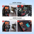 KAIWEETS HT118E Digital Multimeter TRMS 20000 Counts with Higher Resolution Auto-Ranging Voltmeter Accurately Measures Voltage Current Resistance Diodes Continuity Duty-Cycle Capacitance Temperature HT118E