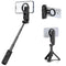 Ulanzi JJ03 Magnetic Phone Tripod Wireless Phone Grip Selfie Stick Desktop Tripod with Remote Control Photography Livestreaming