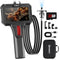 Two-Way Articulating Borescope Camera with Light, 0.25in Slim Probe, Industrial Endoscope Inspection Camera with Light, 5.3FT Flexible Snake Scope for Automotive, HVAC and Aircraft Mechanics