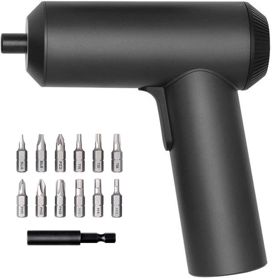 Xiaomi Mijia Cordless Rechargeable Screwdriver 3.6V 2000mAh Li-ion 5N.m Electric Screwdriver With 12Pcs S2 Screw Bits