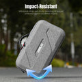 STARTRC Flip Drone Case for DJI Flip Fly More Combo,Portable PU Leather Shoulder Bag Can Organizes RC2/RC-N3 Remote, 7 Original Batteries, Charging Hub, 65W Charger, Flip Drone and Other Accessories