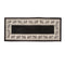 Newton Rubber Backed Non Slip Bath Runner 50 x 120cm Coffee