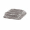 Soft Plain Faux Mink Blanket Queen Stone