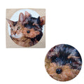 Pet Cat Dog Square Cushion Cover Tapestry Design 1
