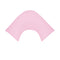 280TC Polyester Cotton V Shape Pillowcase Pink