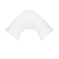 280TC Polyester Cotton V Shape Pillowcase White