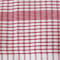 Set of 3 Jumbo Cotton Checkered Tea Towels 60 x 90 cm Green