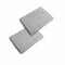 800GSM Set of 2 Cotton Bath Mats 50 x 70 cm Silver