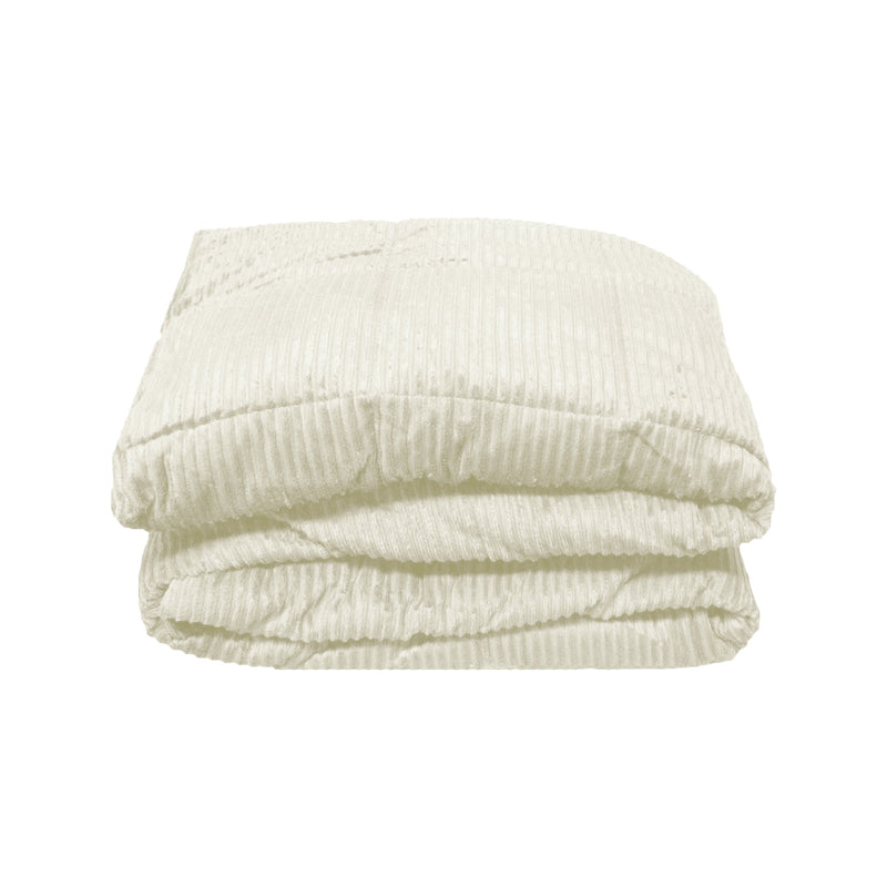 Micro Plush Blanket Cream Single 150x200cm